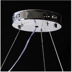 Alisa Luxury Aluminum Chain Tassel Chandelier  - kimoylights