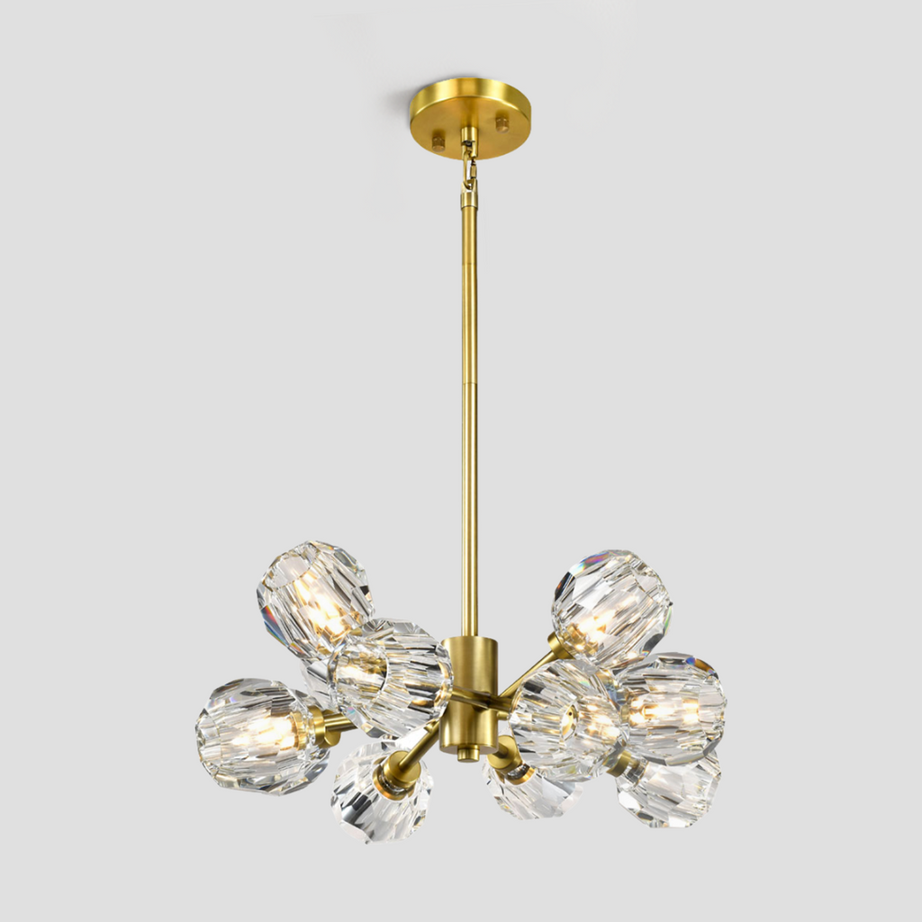 Kelly Clear Glass Chandelier