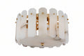 Alabaster Browning Chandelier 15"D -kimoylights