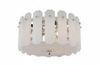 Alabaster Browning Chandelier 15"D -kimoylights