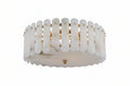 Alabaster Browning Large Chandelier 25"D - thebelacan