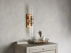 Andreas 2-Light Glass Wall Sconce