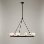 Aragon 12 Light Chandelier Alabaster