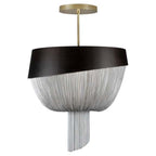 Modern Forever Chandelier, Oak, Aluminium Chain, Handmade Portugal by Greenapple -kimoylights