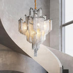 Alisa Luxury Flower Chain Tassel Chandelier - kimoylights