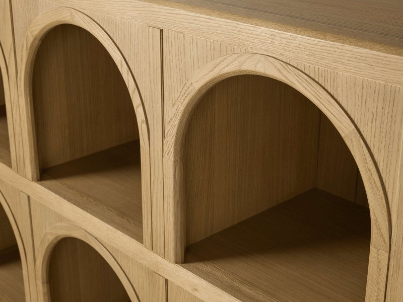 Hattie Arched Storage Cabinet 60"