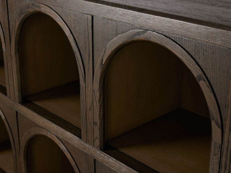 Hattie Arched Storage Cabinet 60"