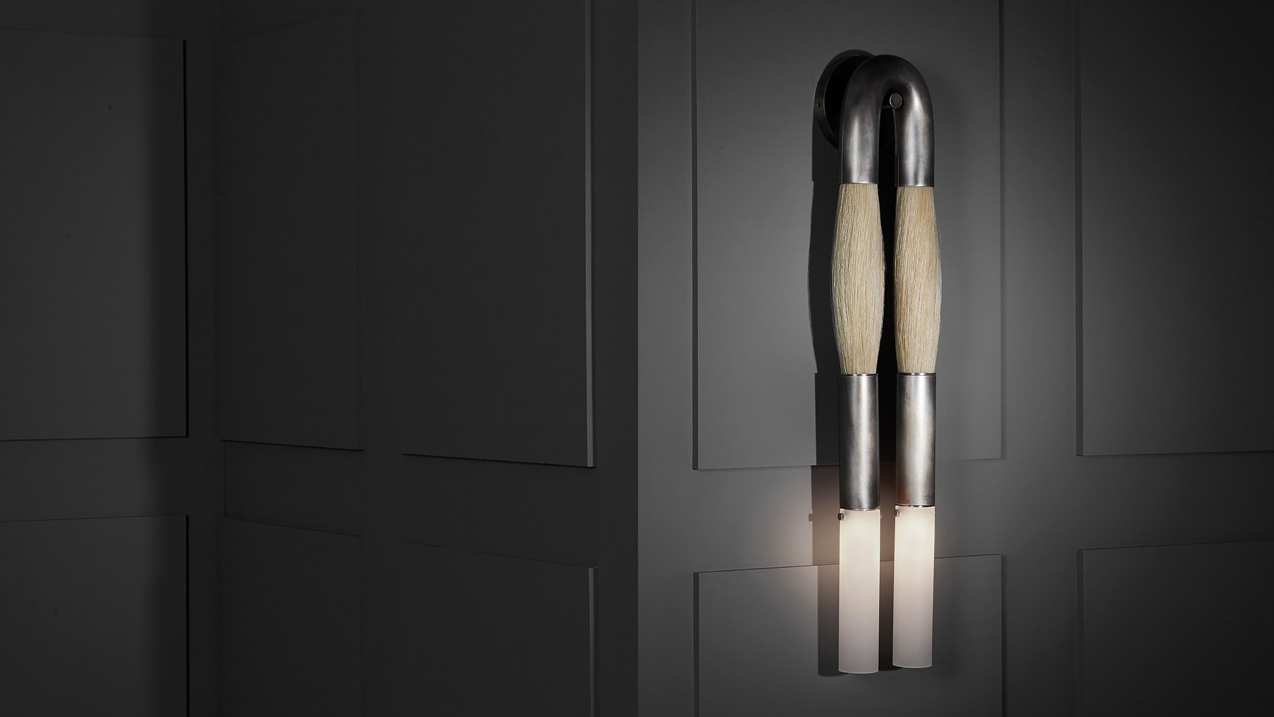 Horsehair Sconce