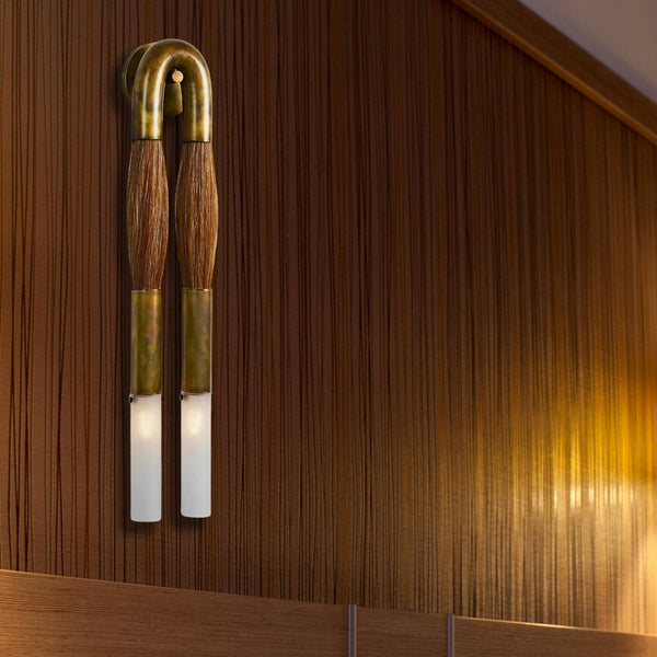 Horsehair Sconce