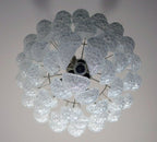 Murano Chandelier 52 Drops Transparent