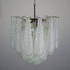 Murano Chandelier 41 Drops Transparent