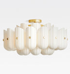 Lorna LED Double Tier Flush Mount 25"