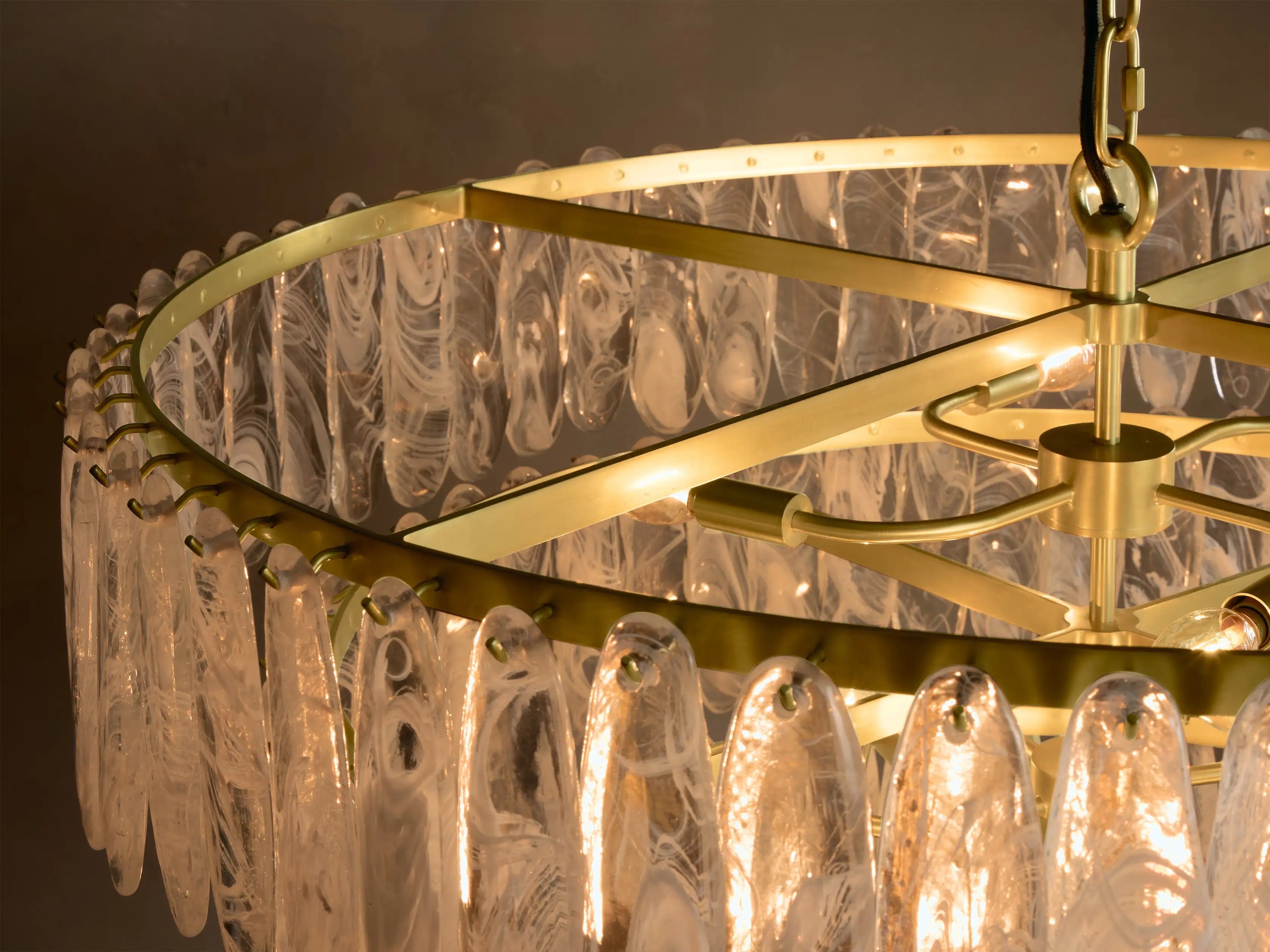 Verna 3 Tiered Round Chandelier