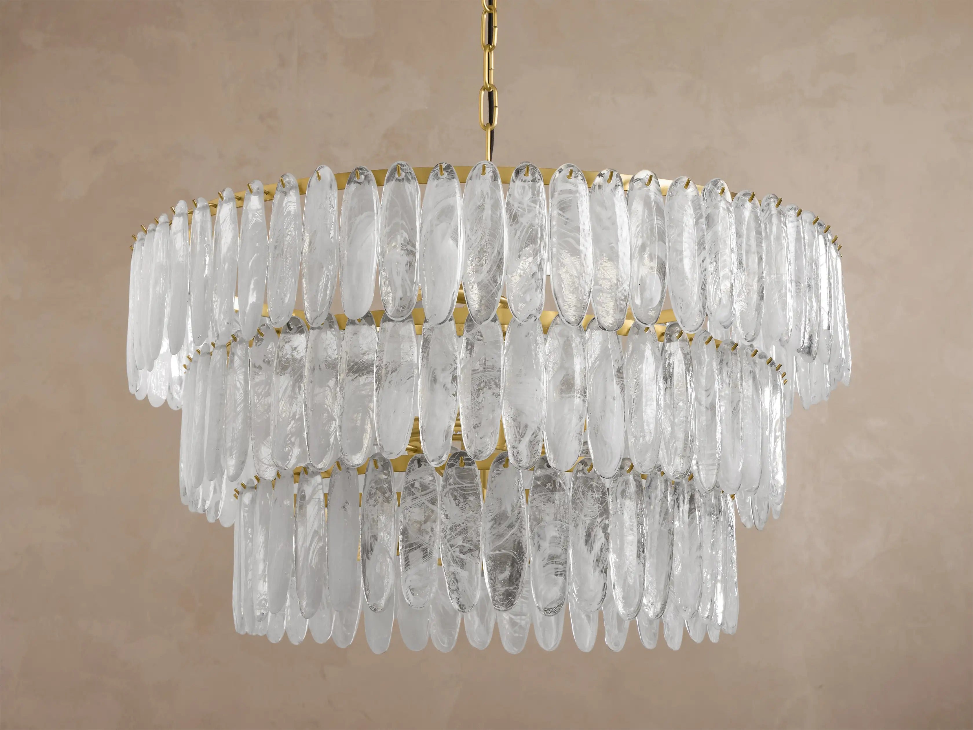 Verna 3 Tiered Round Chandelier