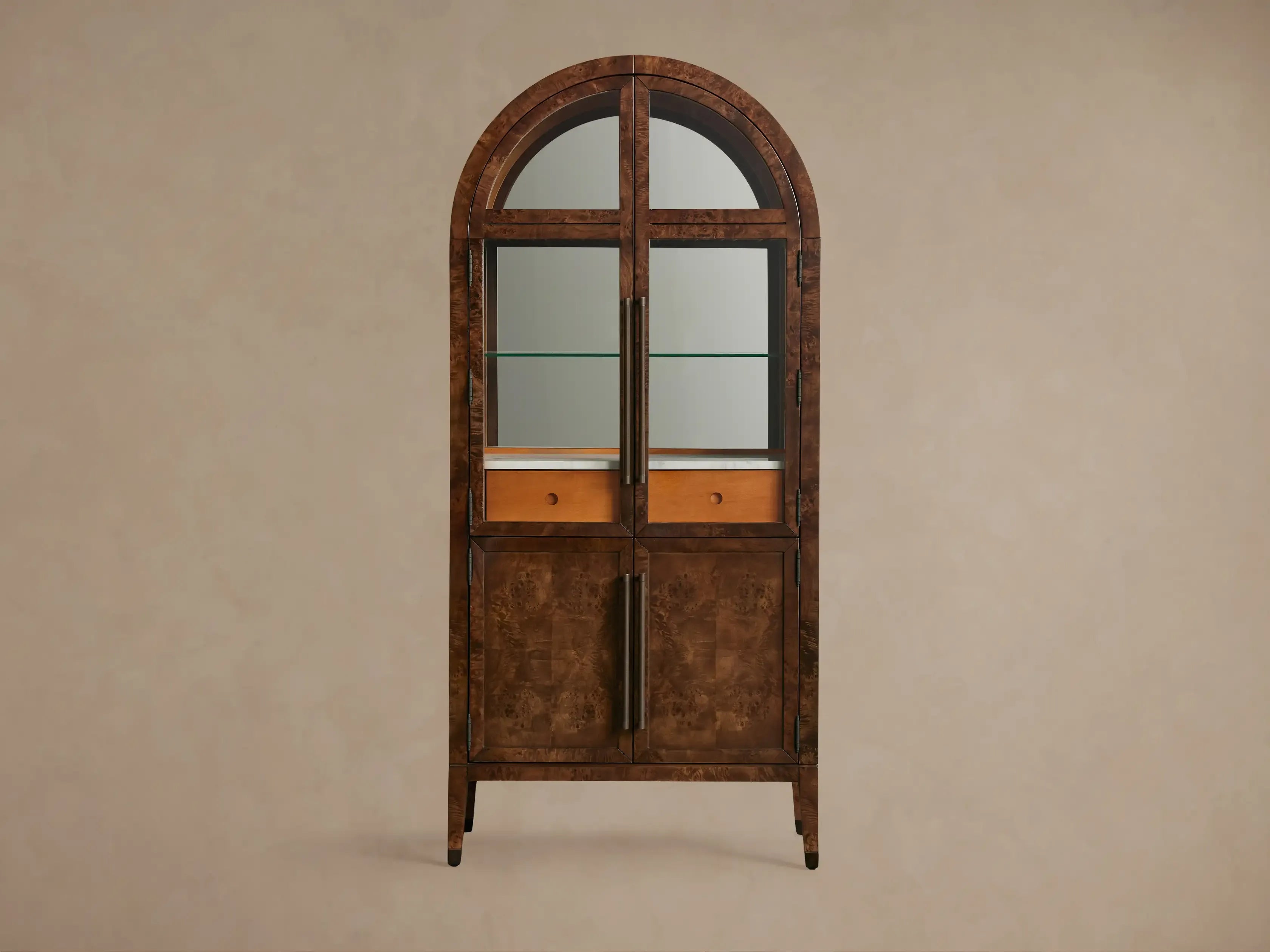 Hattie Burl Bar Cabinet