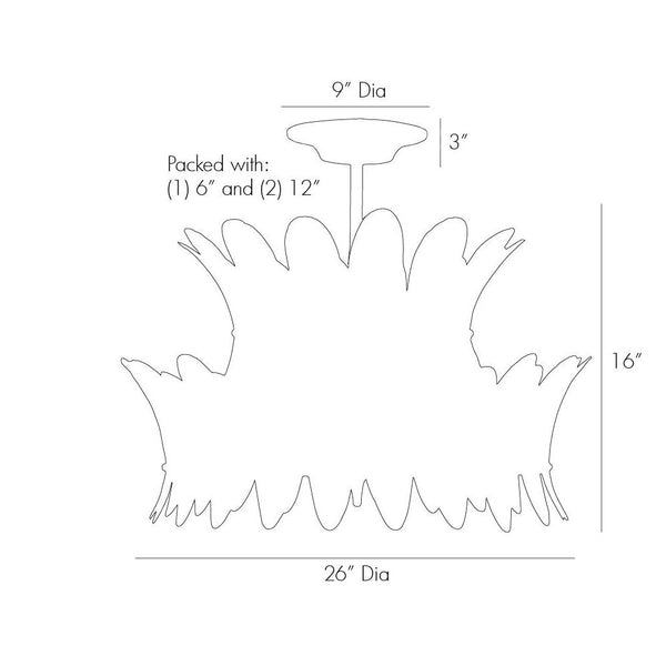 Analisk Two Tier Chandelier