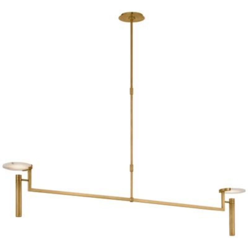 Alabaster Kelly Wearstler Linear Chandelier - kimoylights