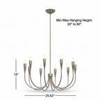 Iiona Candelabra Chandelier Light - kimoylights