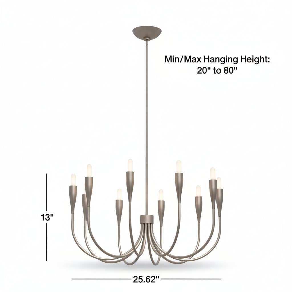 Iiona Candelabra Chandelier Light - kimoylights