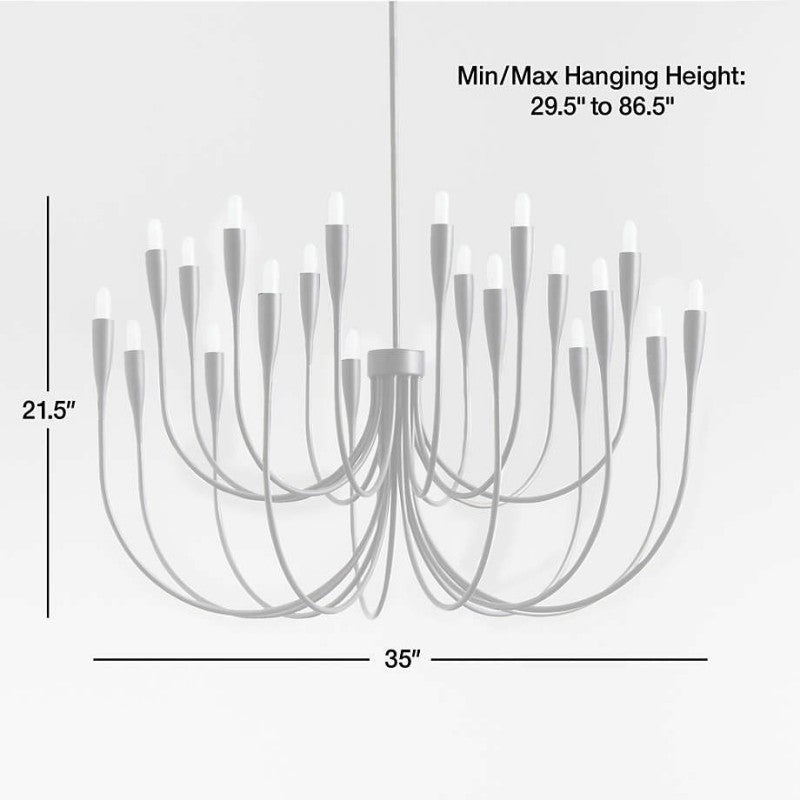 Iiona Candelabra Chandelier Light - kimoylighs