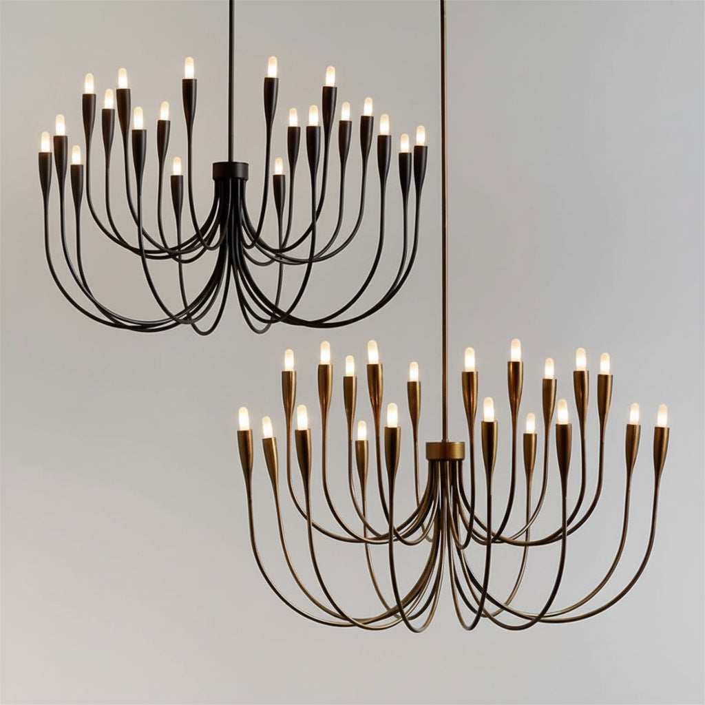 Iiona Candelabra Chandelier Light - kimoylights