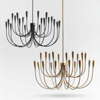 Iiona Candelabra Chandelier Light - kimoylights