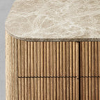 Mulholland Modern Stone 9-Drawer Dresser
