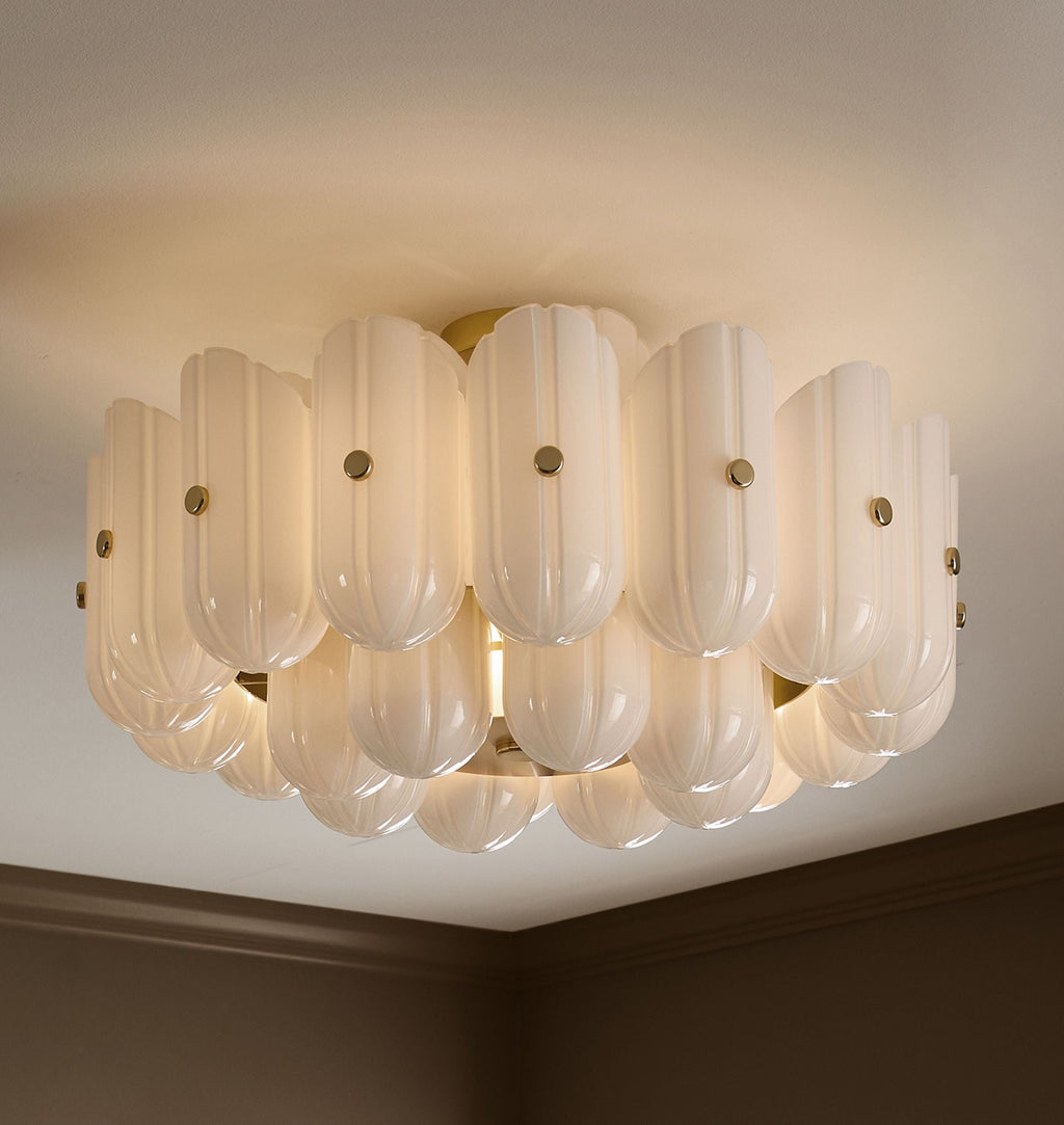 Lorna LED Double Tier Flush Mount 25"