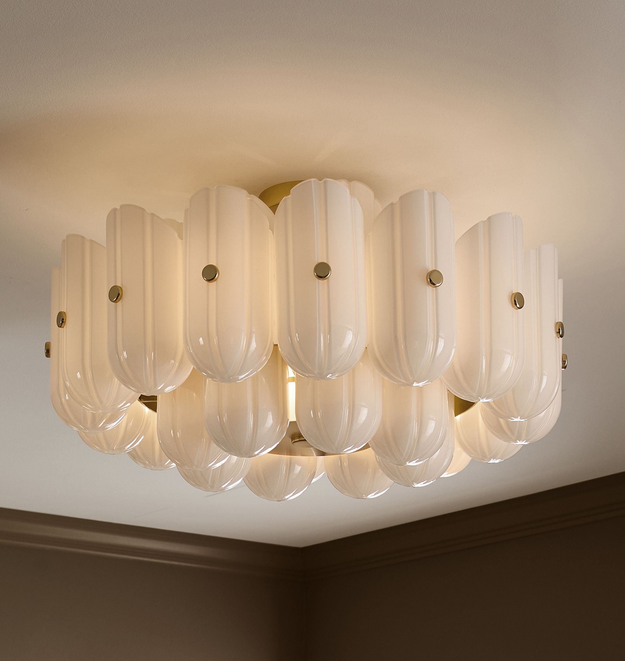 Lorna LED Double Tier Flush Mount 25"