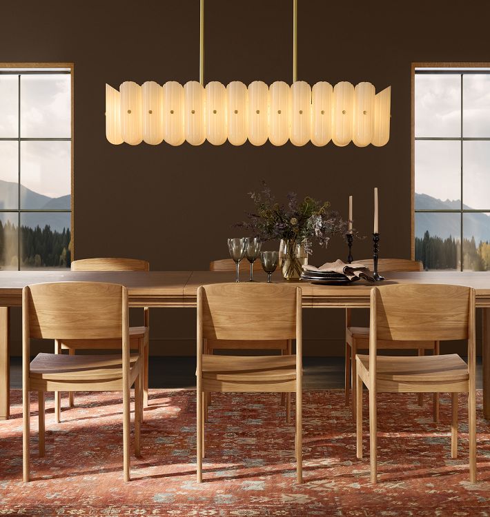 Lorna LED Linear Chandelier 55"
