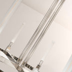 Cannele Glass Round Chandelier 36''