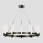 Cannele Candlestick Round Chandelier