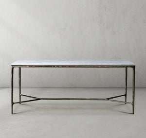 Thaddeus Rectangle Marble Desk